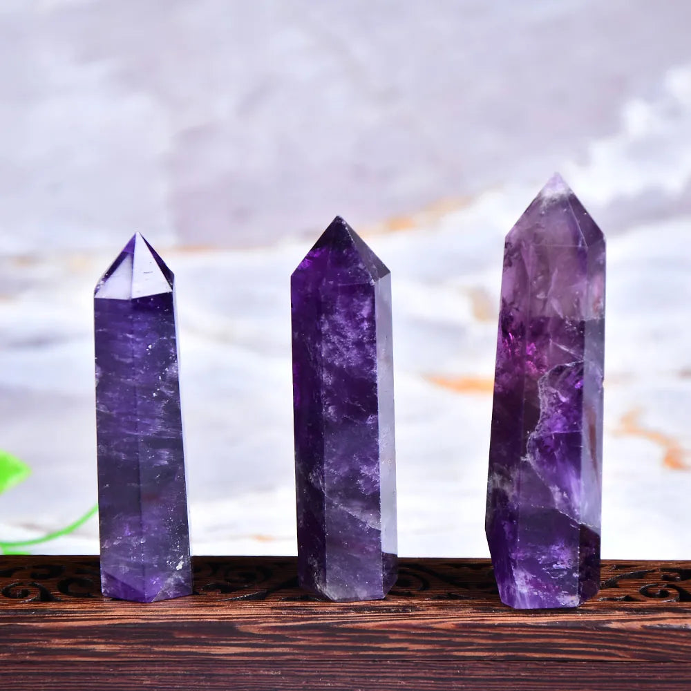 Natural Amethyst Crystal Healing Energy