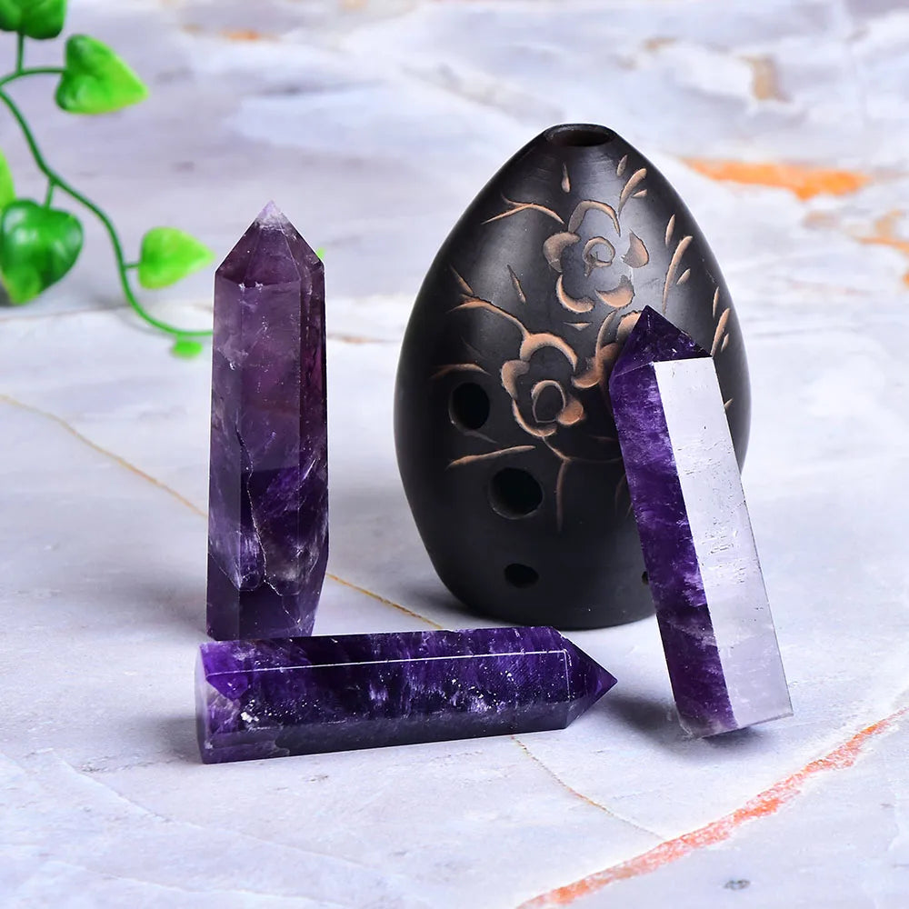 Natural Amethyst Crystal Healing Energy