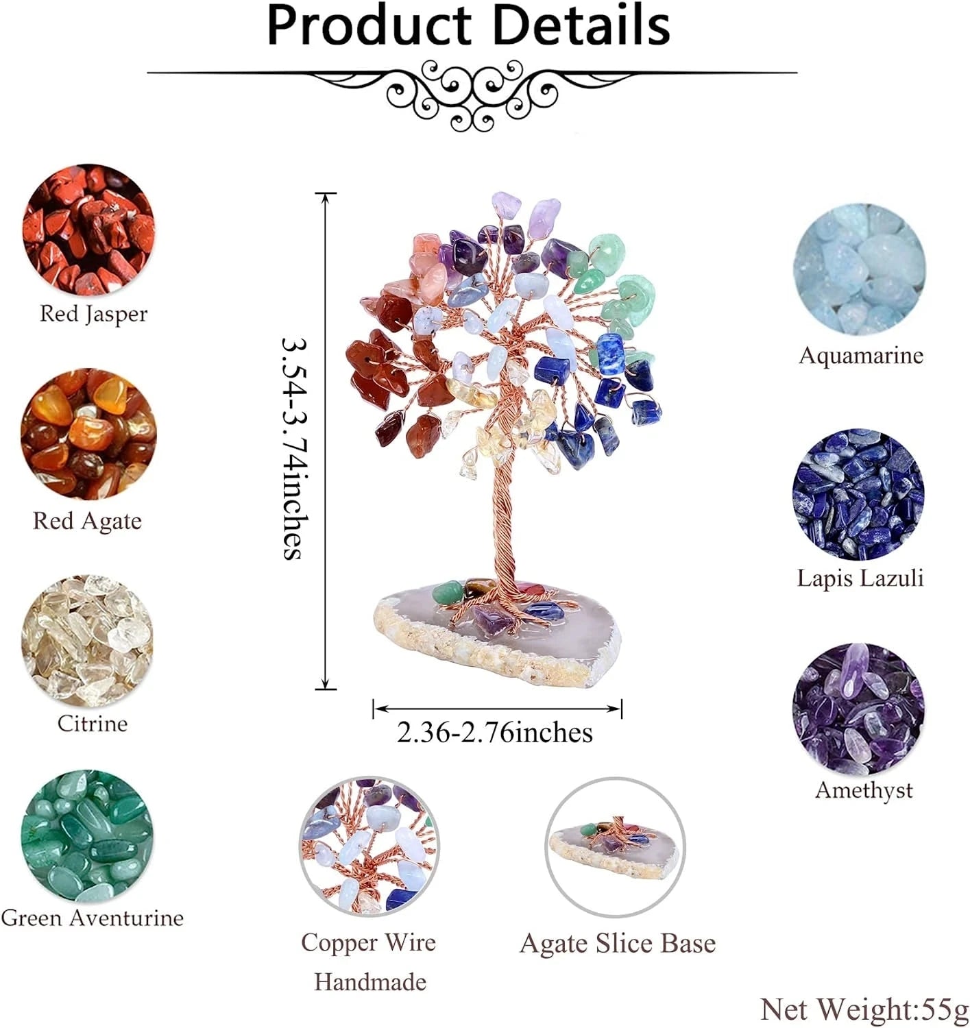 Nurture & Heal  Crystal Tree