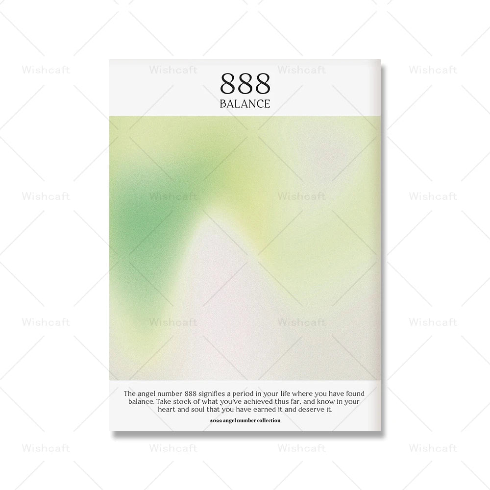 Healing Green Aura Spiritual Wall Poster