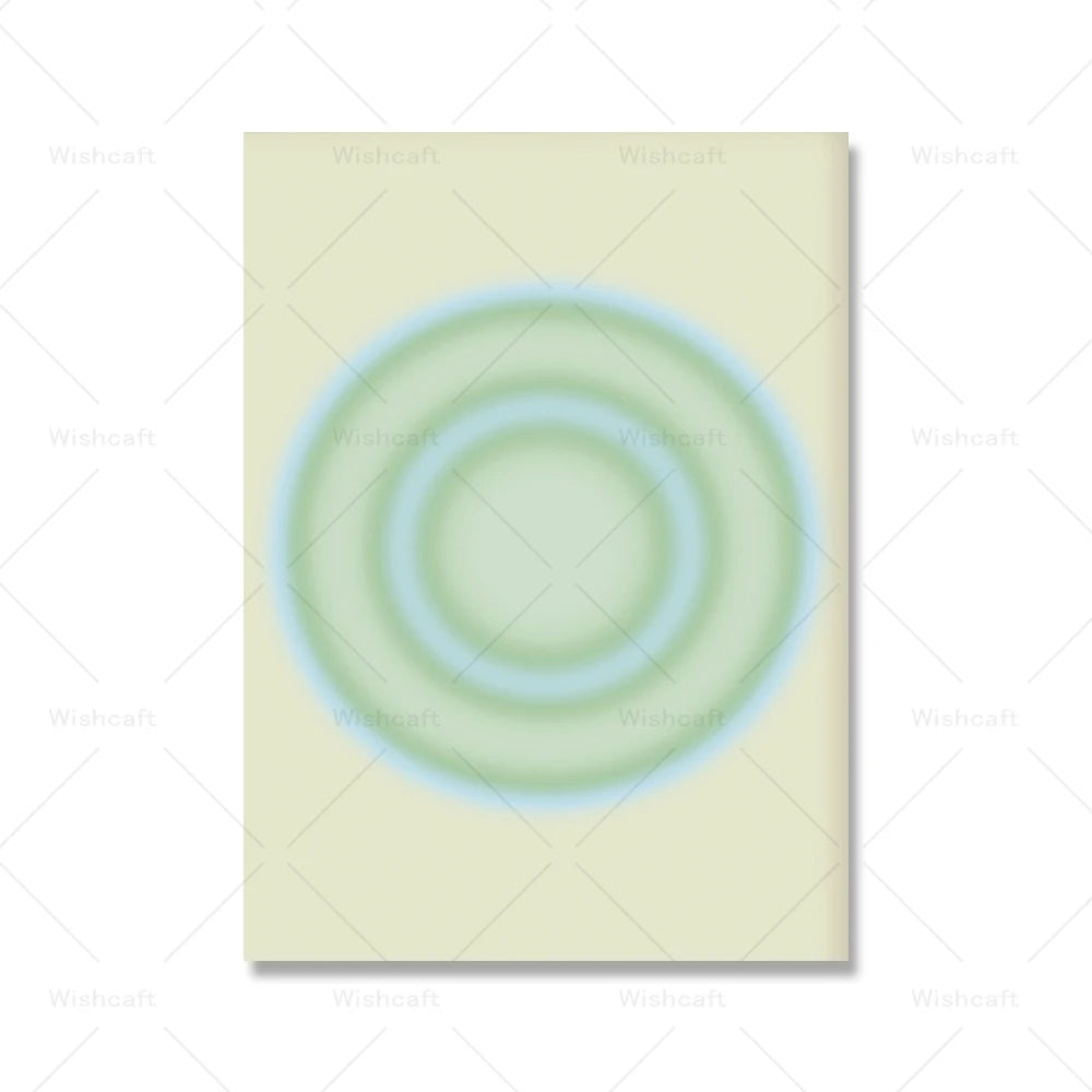 Healing Green Aura Spiritual Wall Poster