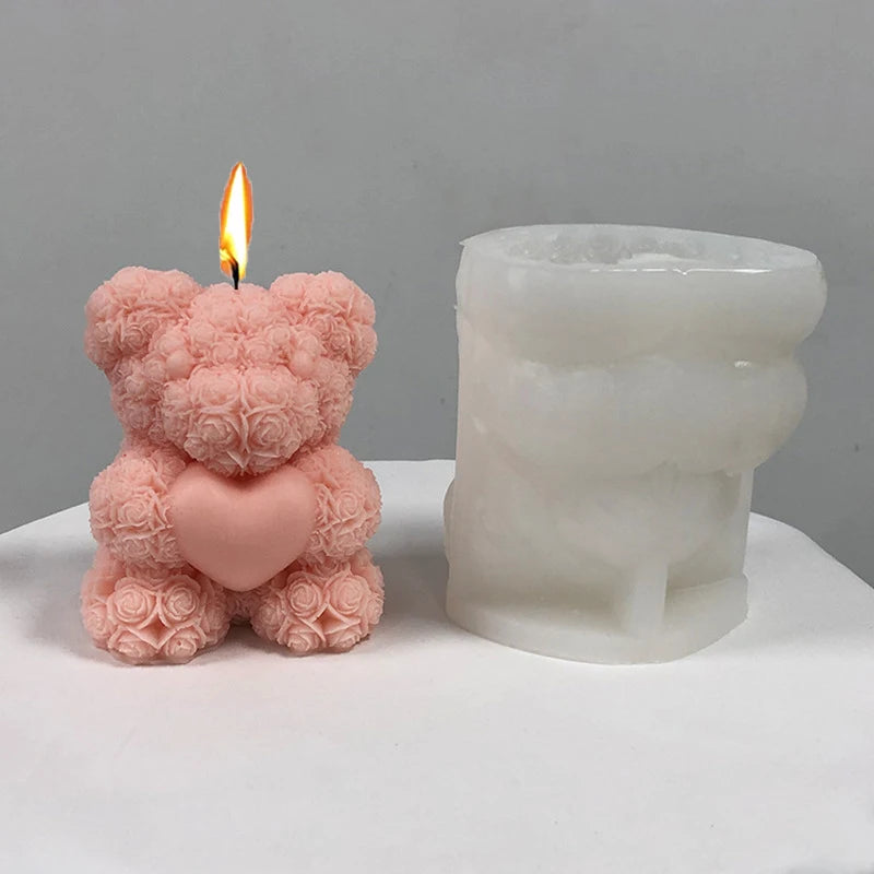 Bear Hug Love candle