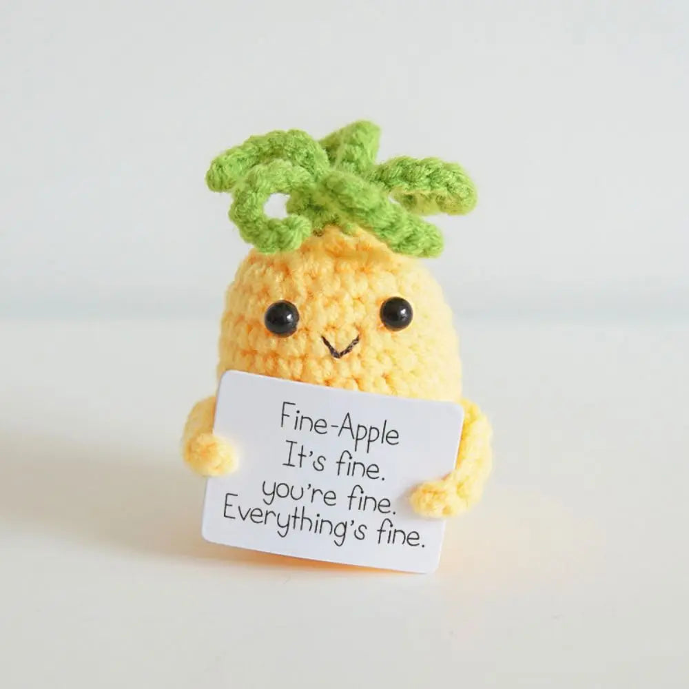 Positive Potato with Positive Affirmation Card