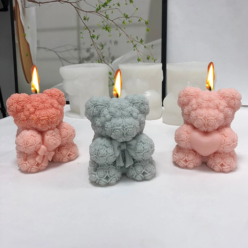 Bear Hug Love candle